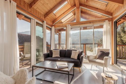 Au coin du feu - Terrasse - Vue Mont Blanc