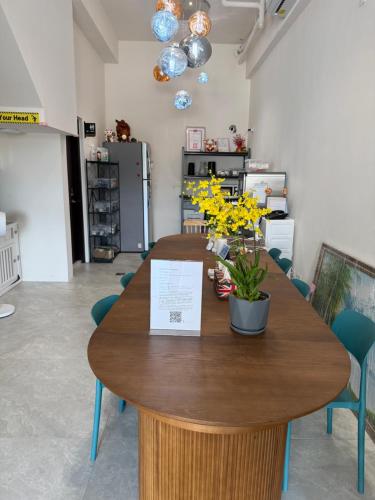 Η κουζίνα ή μικρή κουζίνα στο 日曜居