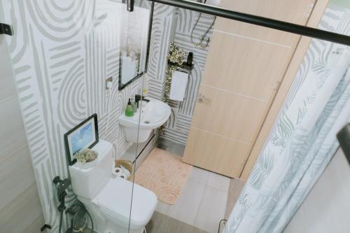 Koupelna v ubytování Apartment in Nairobi - Luxury Stay Near JKIA with Pool