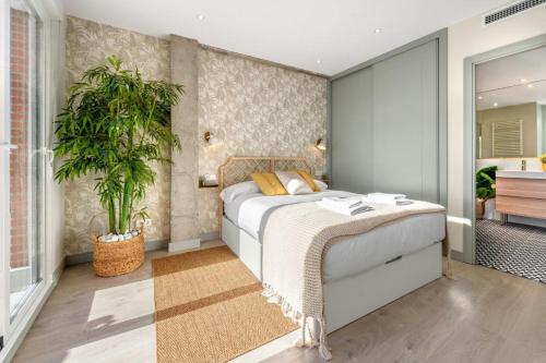 Bright W Terrace -2 bedrooms 2 bathrooms-Chamberi