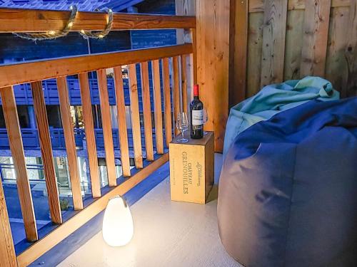 Charmant studio 24m² au cœur des Gets, proche commerces et pistes, balcon exposé Sud