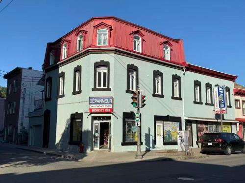 Budova, kde se apartmán nachází