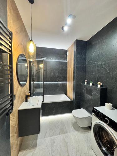 Koupelna v ubytování Forest Apart IX Aleje Jerozolimskie