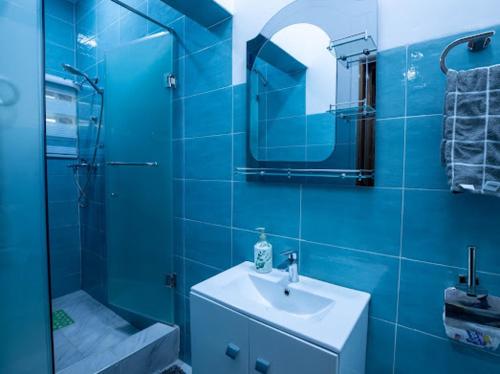 Koupelna v ubytování KAJAZZ properties