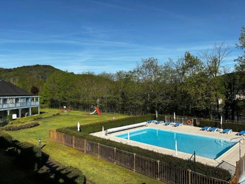 Swimmingpoolen hos eller tæt på Appartement vue riviere