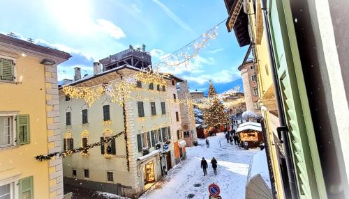 Nespecifikovaný výhled na hory nebo výhled na hory při pohledu z apartmánu