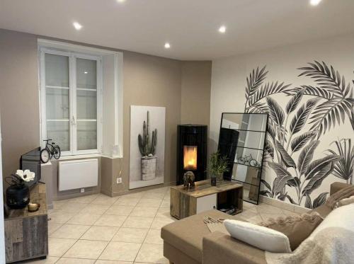 Posezení v ubytování La Laula