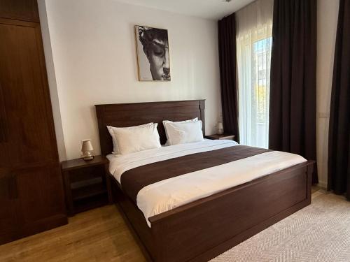 Ένα ή περισσότερα κρεβάτια σε δωμάτιο στο Palazzo Roma- Luxury Leading Hotels