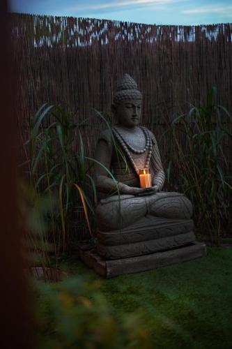 En have udenfor Spa Bali