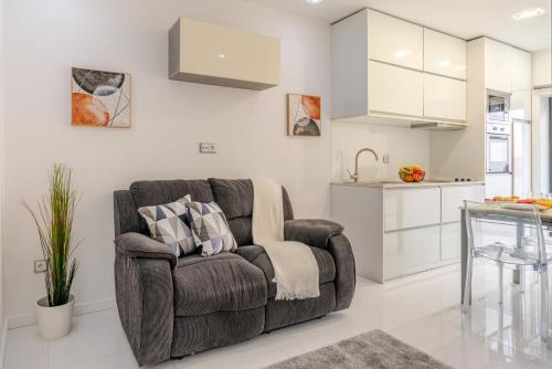 Sleek Apartment with Balcony by HostWise