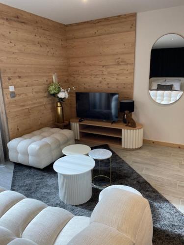 Χώρος καθιστικού στο Nest Bed & Breakfast