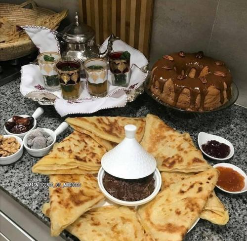 Eten bij of ergens in de buurt van het appartement

