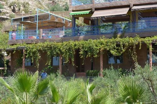 Zahrada ubytování Jnane Ayam Atlas