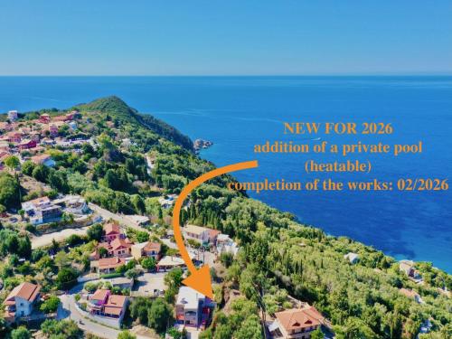 a new for addition of a private at Villa Anafoufou Afionas with private heatable pool in Afionas