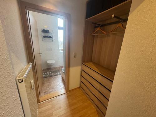 Ένα μπάνιο στο Apartment Wintergarten