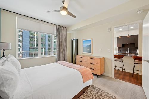 Ένα ή περισσότερα κρεβάτια σε δωμάτιο στο Sentral Union Station