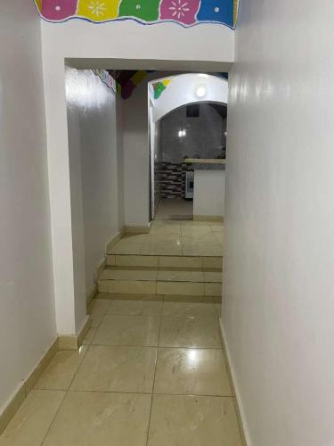 an empty hallway with a room with a ceiling at منزل نوبي إضافة in Aswan