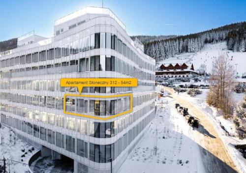 Apartament Słoneczny 312 z aneksem Biała Perła Czarna Góra