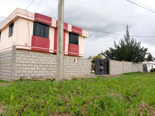 Budova, kde se bed and breakfast nachází