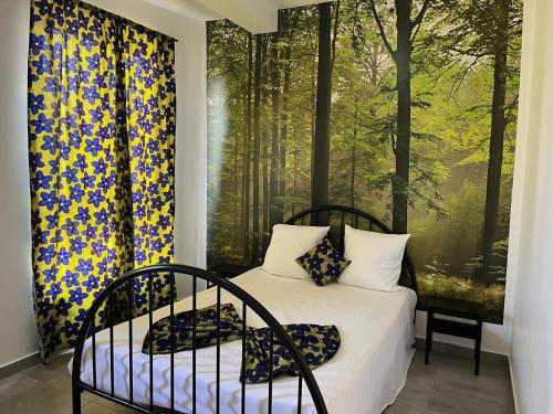 une chambre dépaysante