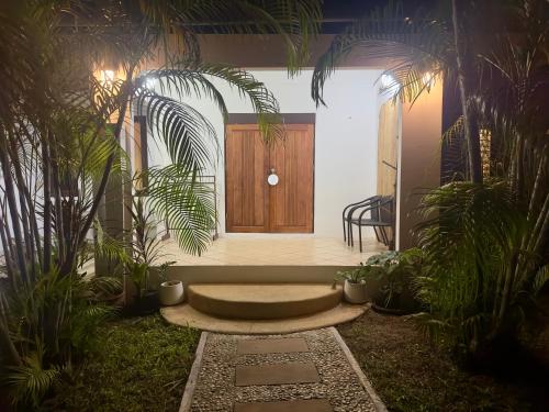 Zahrada ubytování Bamboo Villa