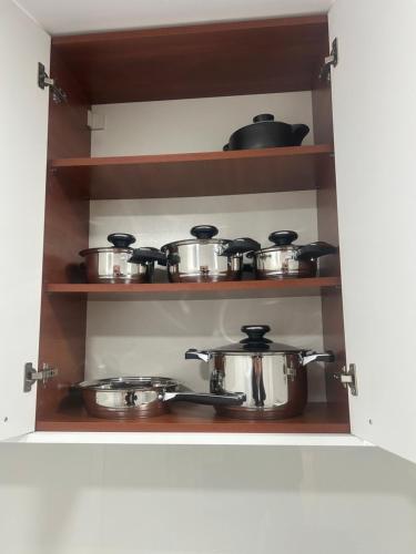 Kuchyň nebo kuchyňský kout v ubytování Villa Miramare Perast