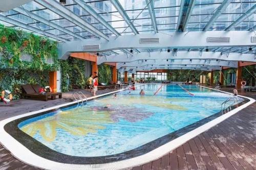 Πισίνα στο ή κοντά στο Hoang Huy Commerce Tower Apartment & Homestay