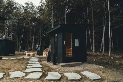 Budova, kde se vila nachází