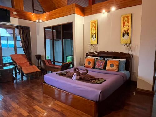 Istumisnurk majutusasutuses Krabi Villa Phu Khao Private Resort