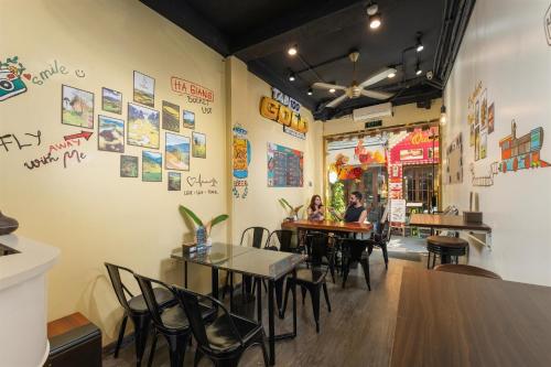 Restaurace v ubytování Hanoi Quarter Life Hostel