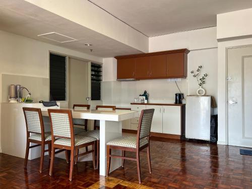 Η κουζίνα ή μικρή κουζίνα στο Moriash Stay