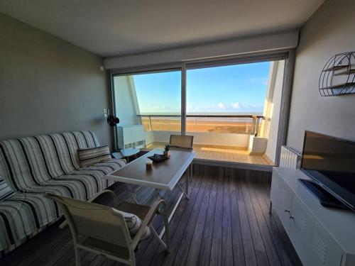 Χώρος καθιστικού στο Studio rénové vue mer, animaux acceptés - FR-1-777-40