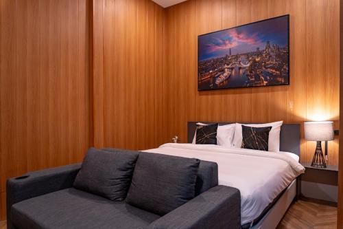 Ένα ή περισσότερα κρεβάτια σε δωμάτιο στο The View Villa