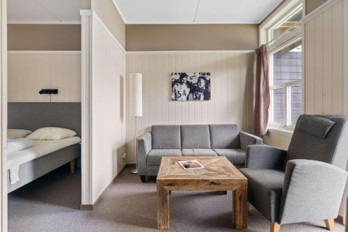 Posezení v ubytování Trysilfjell Apartment Hotel
