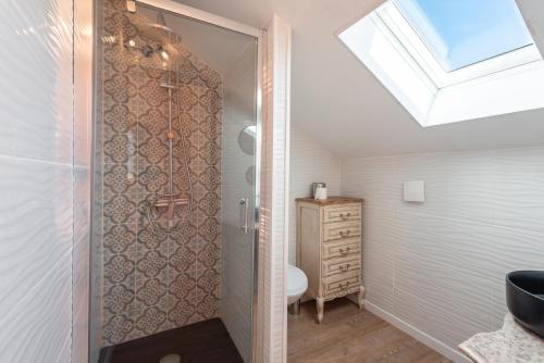 Koupelna v ubytování Cottage En Bois 6 Pers - Laruns