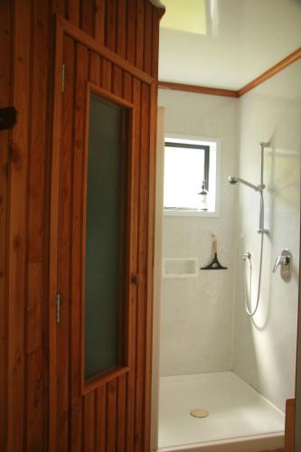 Ένα μπάνιο στο The Sauna Chalet