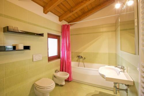 Koupelna v ubytování Villa Graziosa