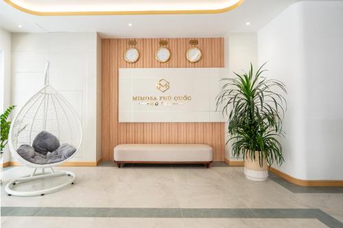 Χώρος καθιστικού στο Mimosa Hotel Phú Quốc