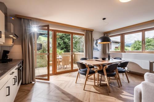 Køkken eller tekøkken på Appartements Barbara