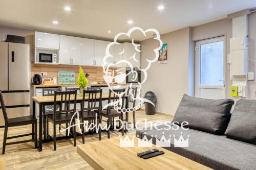 L'Esprit Normand chaleureux appartement fraichement rénové proche CHU