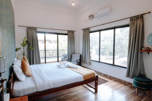 Postel nebo postele na pokoji v ubytování Askava Homestays