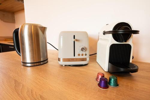 Παροχές για τσάι/καφέ στο Château de Rosay - view & gardens