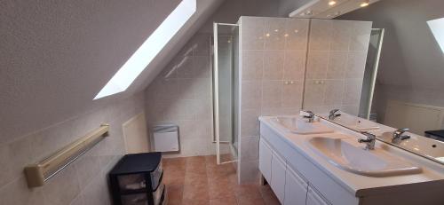 Ένα μπάνιο στο Résidence Hirondelle Corrèze