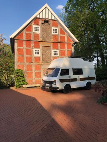 BadbergenにあるModerne Ferienwohnung mit Fachwerkcharmeのギャラリーの写真