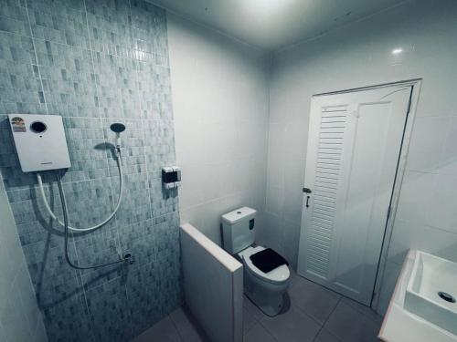 Koupelna v ubytování สวนย่า รีสอร์ท