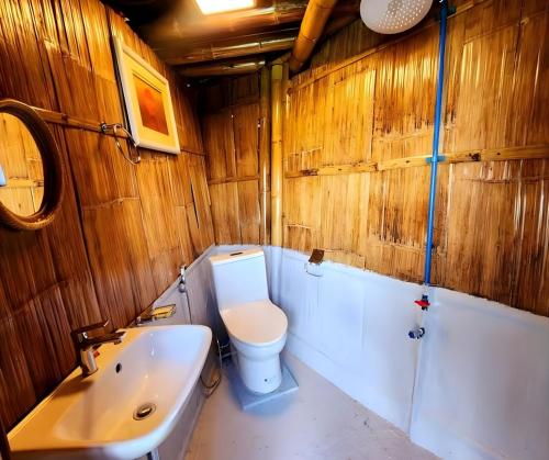 Koupelna v ubytování Señor Magallanes Farm and Resort