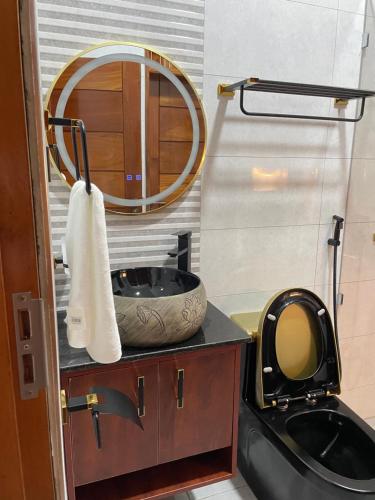 Η κουζίνα ή μικρή κουζίνα στο Travelton Homes