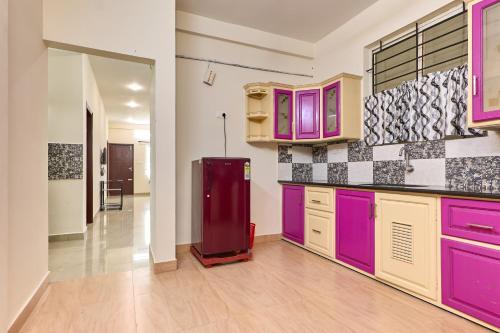 Una cocina o cocineta en Immanuel Homestay, Kalathipady, Kottayam, Flat D