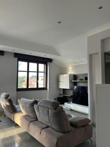 Χώρος καθιστικού στο Casa Athena