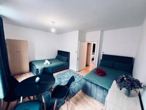 Χώρος καθιστικού στο The Cozy Settle Stay , Relax and Unwind